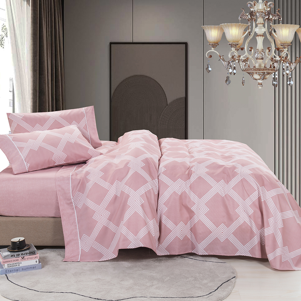 99,99% Poliester Twill Disperse Drukowane 4 szt. Zestaw pościeli