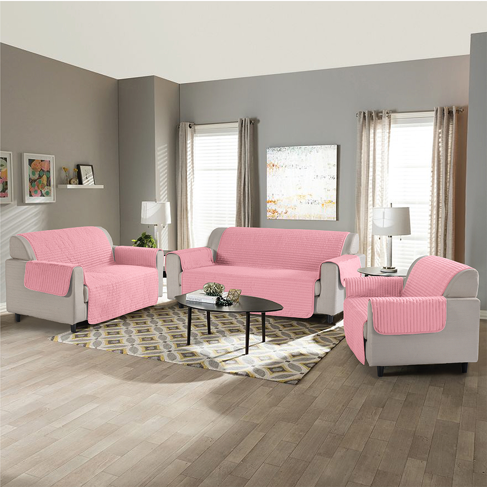 99,99% poliestr stałych podwójnie po stronie sofy sofy Zestaw 3-elementów