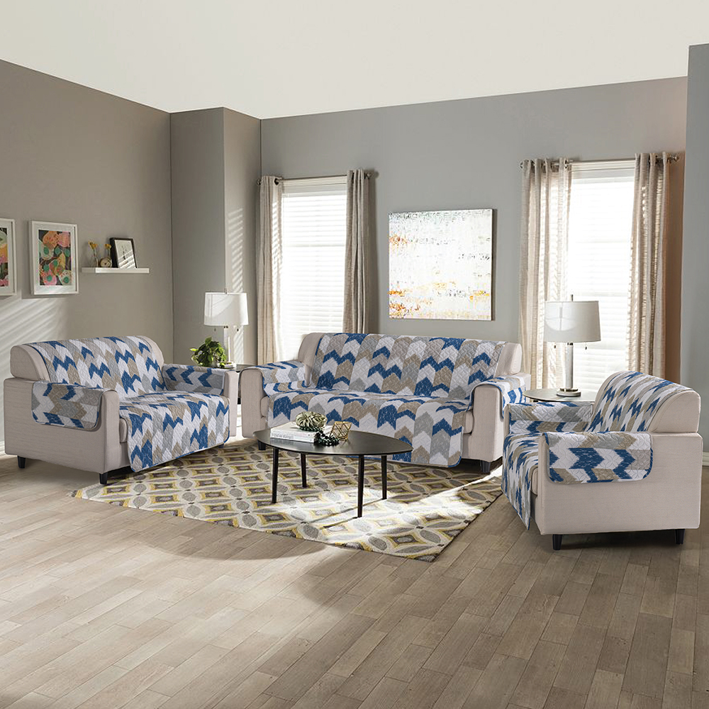 99,99% drukowane poliestru i solidne podwójne sofy sofy